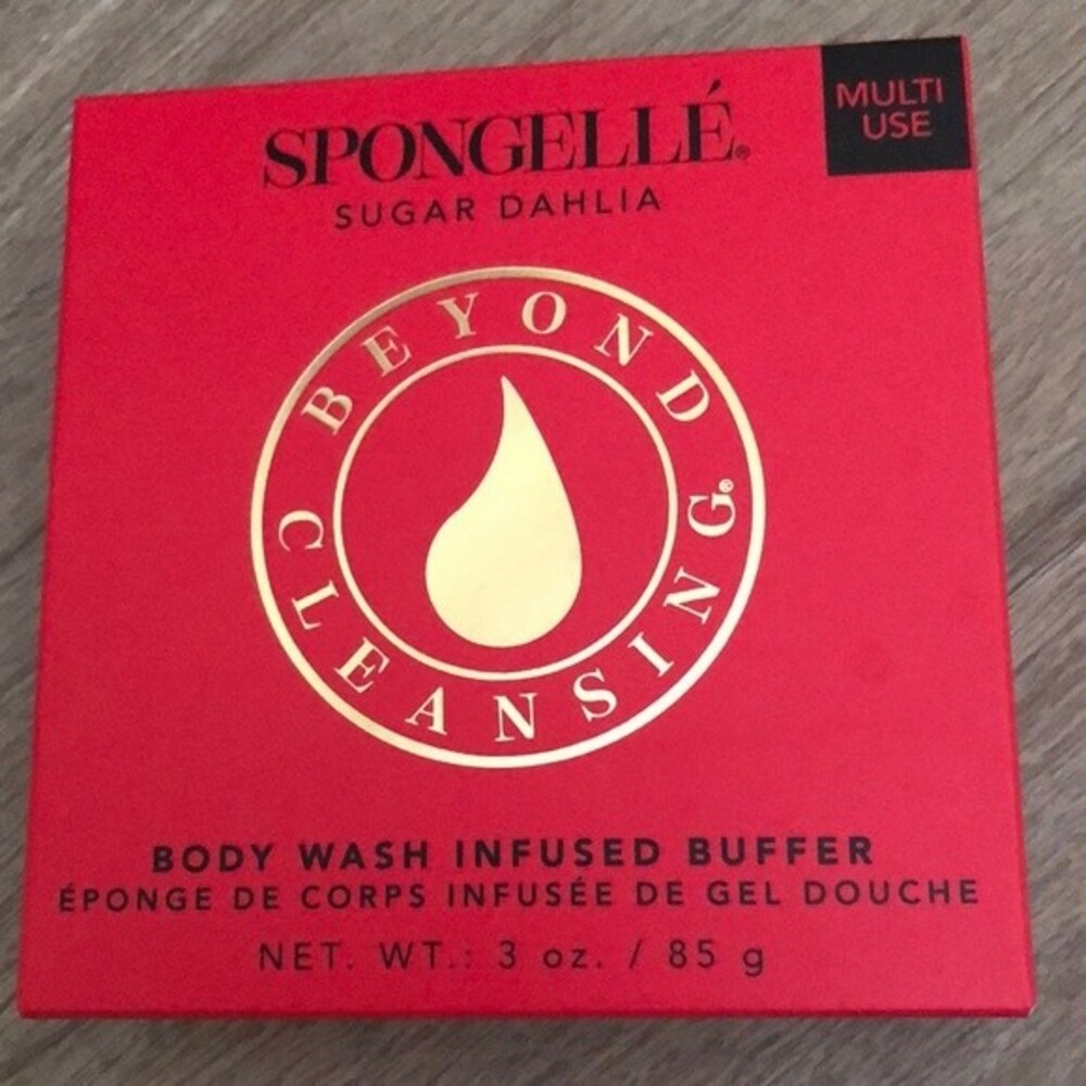 Spongelle body wash infused buffer sugar dahlia multi use